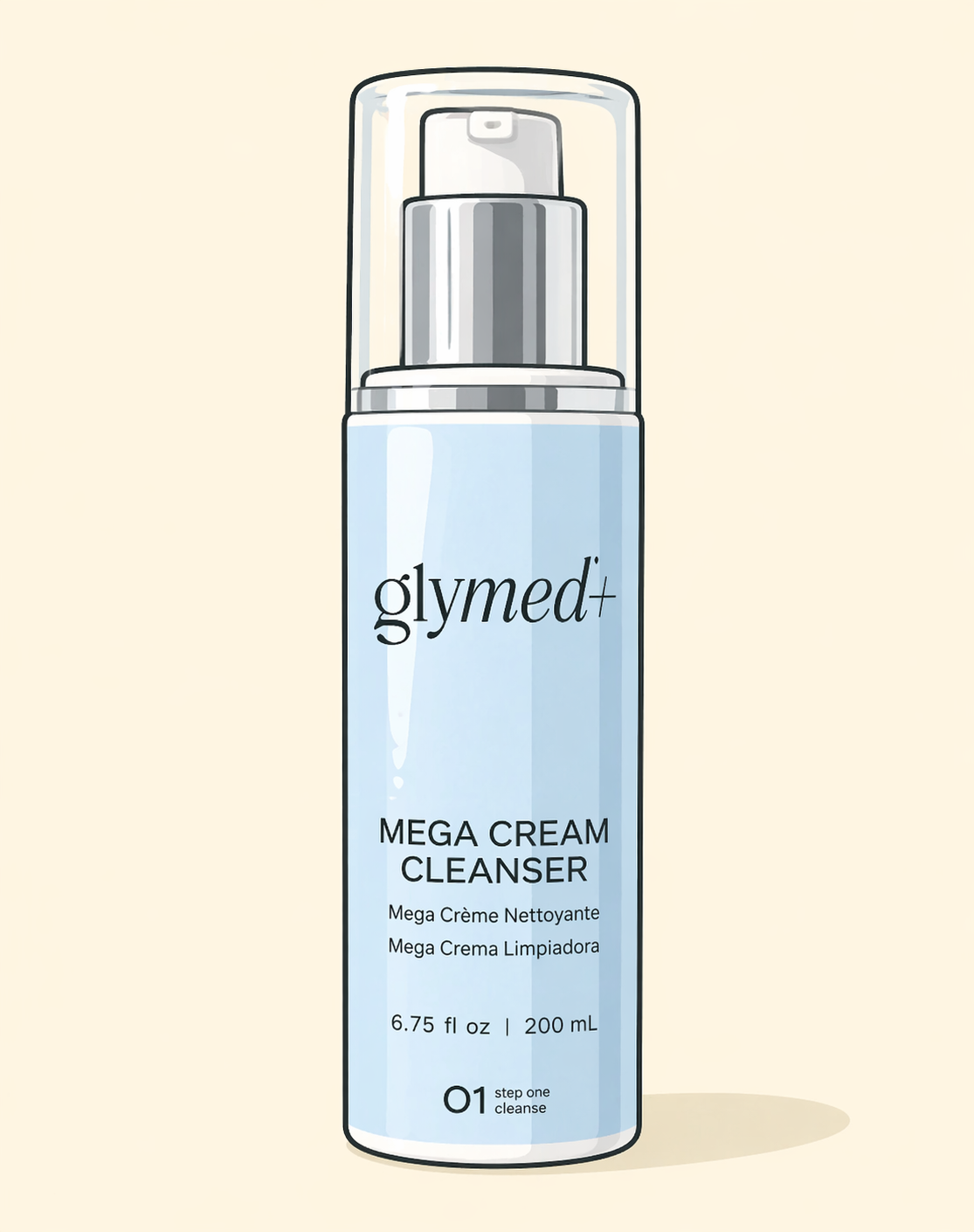 Glymed Mega Cream Cleanser